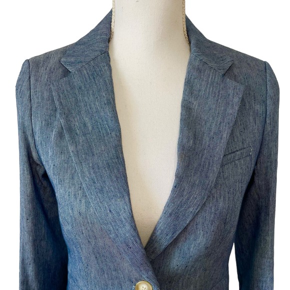 Veronica Beard Blue Blazer - Picture 4 of 9